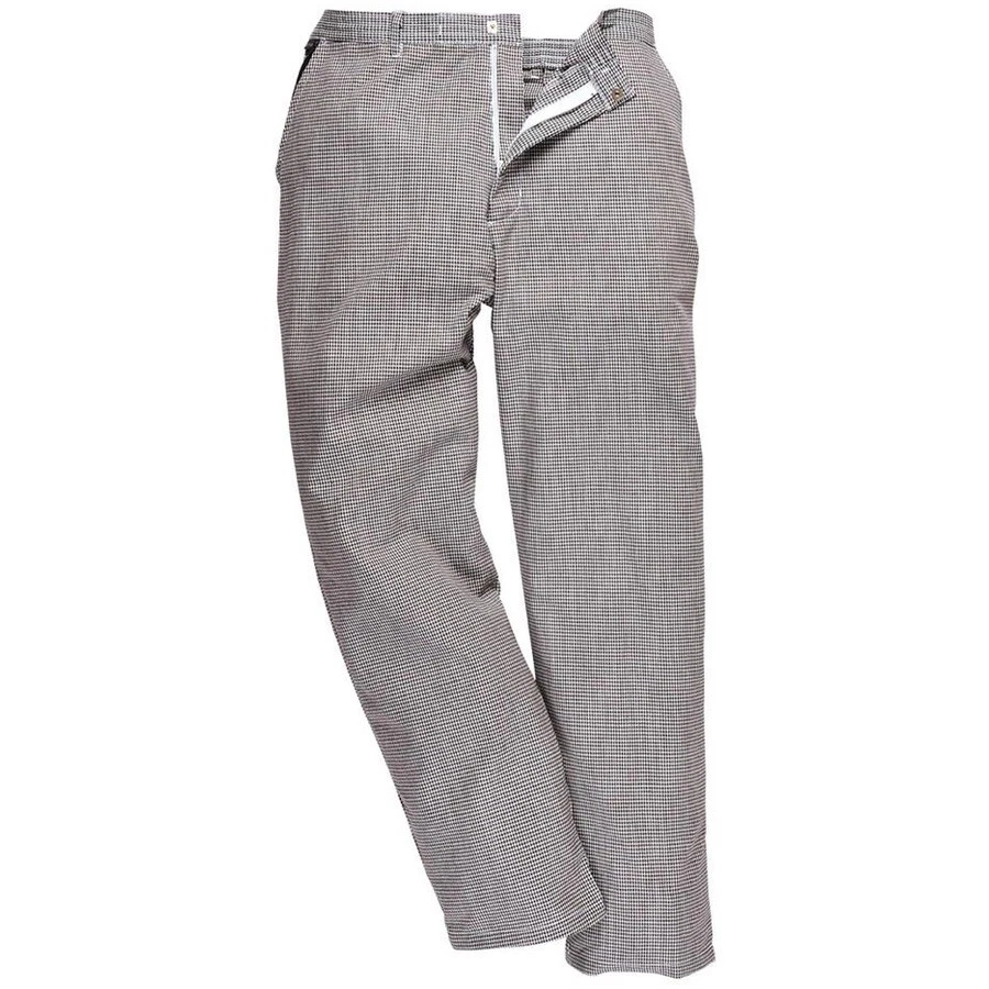 Portwest Kochhose - Portwest S068 Hounds Tooth "Harrow Chef's" Hose