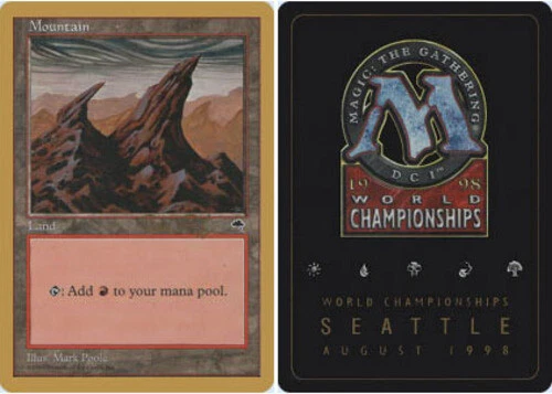 Mountain - Tempest Dark - Ben Rubin - 1998 ~ Lightly Played World Championship E - Image 1 of 1