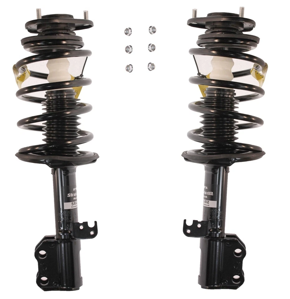 Pair Set of 2 Front KYB Struts and Coil Springs Kit For Pontiac Vibe Matrix FWD - Image 1 of 1