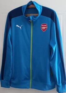 Chaqueta deportiva original de fútbol Arsenal FC Puma talla adulto excelente estado - Imagen 1 de 7