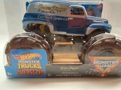 MONSTER JAM GRAVE DIGGER Currituck Grain MUD Grandma Body Mega Truck .FAST 🚚  - Image 1 of 4