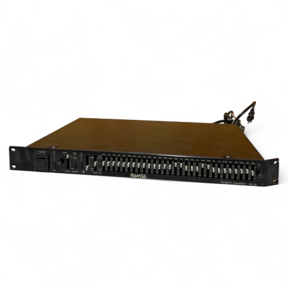 Panasonic RAMSA Graphic Equalizer WZ-9311 31-Band Audio Processor Used - Image 1 of 4