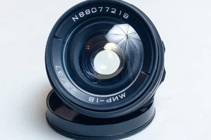 Mir-1V, Mir-1B 2.8/37 37mm f/2.8 M42 Soviet SLR lens. MINT++ - Picture 1 of 9