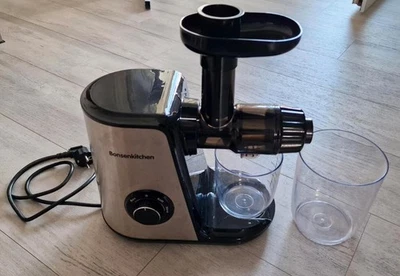 Bonsenkitchen MJ8901 Entsafter Slow Juicer, Gemüse und Obst Profi - Bild 1 von 4