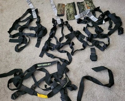 3 BDH-151 Big Dog Tree Stand Personal Safety Harness Black Straps  - Image 1 of 4