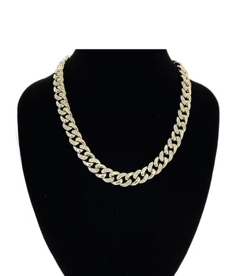 Cadenas de hip hop de 13 mm para hombre collar joyería collares Foto 1 de 3