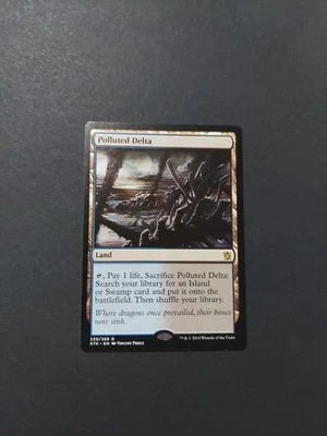 1x MTG Polluted Delta - Khans of Tarkir (KTK) #239 - Magic the Gathering - Image 1 of 4