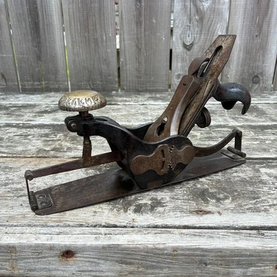 Stanley Rule & Level Co No. 113 Compass Plane Woodworking Tool - PAT - Image 1 of 4