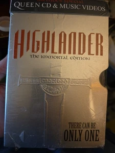 Highlander The Immortal Ed. DVD Box Set w/ Queen CD & Music Videos New/Sealed - Picture 1 of 4