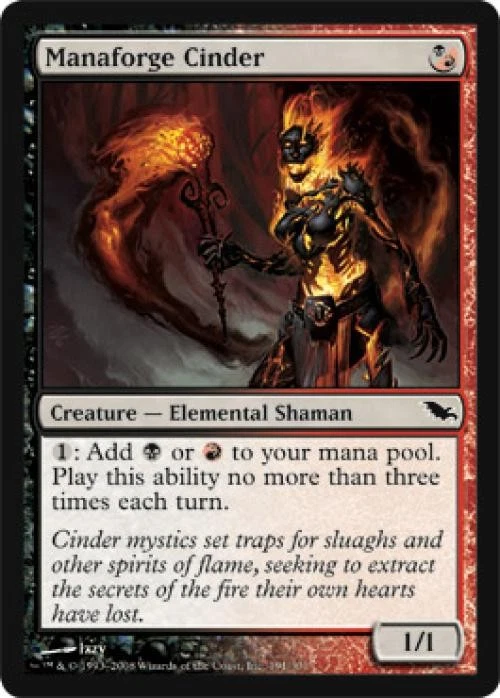 Manaforge Cinder - Light Play MTG Shadowmoor - Image 1 of 1