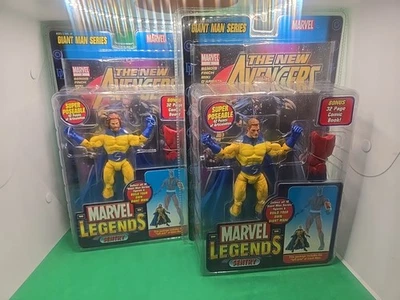 Toybiz Marvel Legends Sentry 2006 Hombre Gigante BAF Pelo Corto y Variante Larga HR Foto 1 de 4
