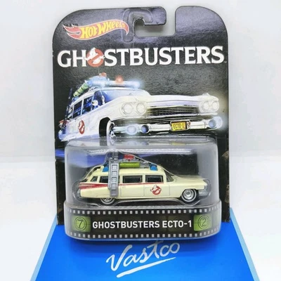 Hot Wheels 2016 Retro Entertainment GHOSTBUSTERS ECTO-1 DJF42 - Image 1 of 4
