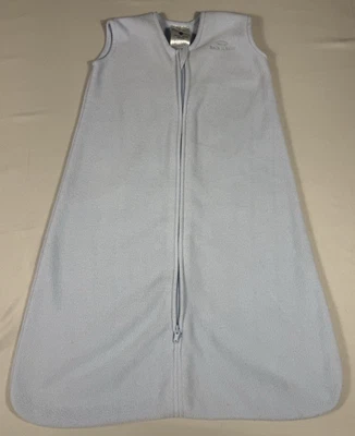 Manta de saco de dormir Halo de algodón polar azul claro mediana con cremallera unisex Foto 1 de 4