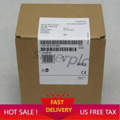 New Siemens 6ES7 288-2DT16-0AA0 6ES7288-2DT16-0AA0 S7-200 Digital I/O SM DT16！ - Image 1 of 4