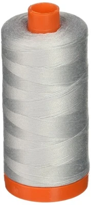 A1050-2600 Mako Cotton Thread Solid 50WT 1422Yds Dove - Image 1 of 3