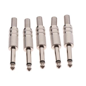 5 stück Buchse Adapter 6,35 Mm Audio Stecker Stereo Stecker Kompatibel mit - Afbeelding 1 van 6