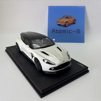 Customized 1:18 Aston Martin Shooting Brake Escaping White Resin Super Car Model - Image 1 of 4
