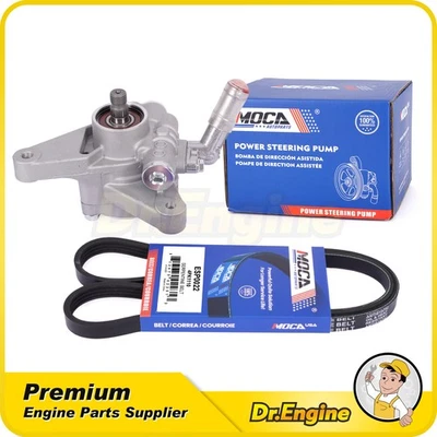 Bomba de dirección asistida con correa para 99-03 Acura TL 01-02 Acura MDX 03-04 Honda Pilot Foto 1 de 4