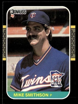 1987 Donruss Mike Smithson Minnesota Twins #245 - Image 1 of 2