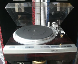 Audiófilo Denon DP-47F Highend tocadiscos tocadiscos de primera mano con BDA - Imagen 1 de 11