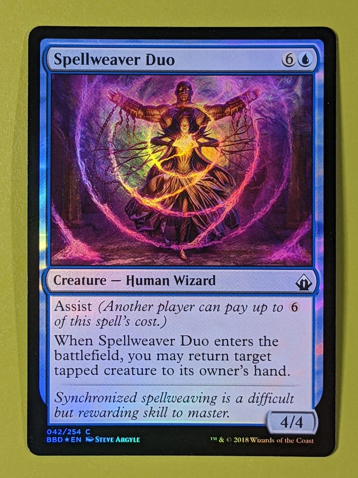 FOIL Spellweaver Duo x1 Battlebond 1x MTG Magic the Gathering - Image 1 of 1