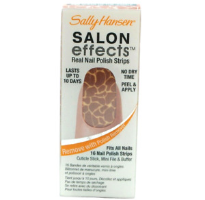 Sally Hansen Salon Effects At Home Manicure Nail Polish Strips Animal Print Wrap
