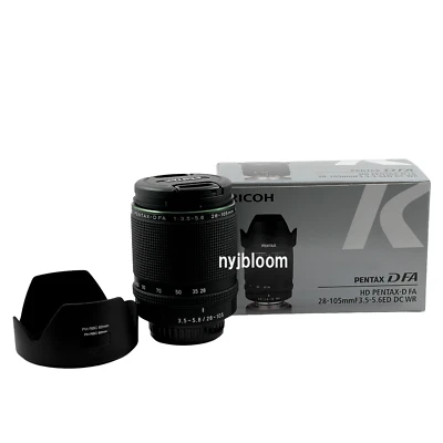 New PENTAX HD D FA 28-105mm f/3.5-5.6 ED DC WR Lens - Image 1 of 4