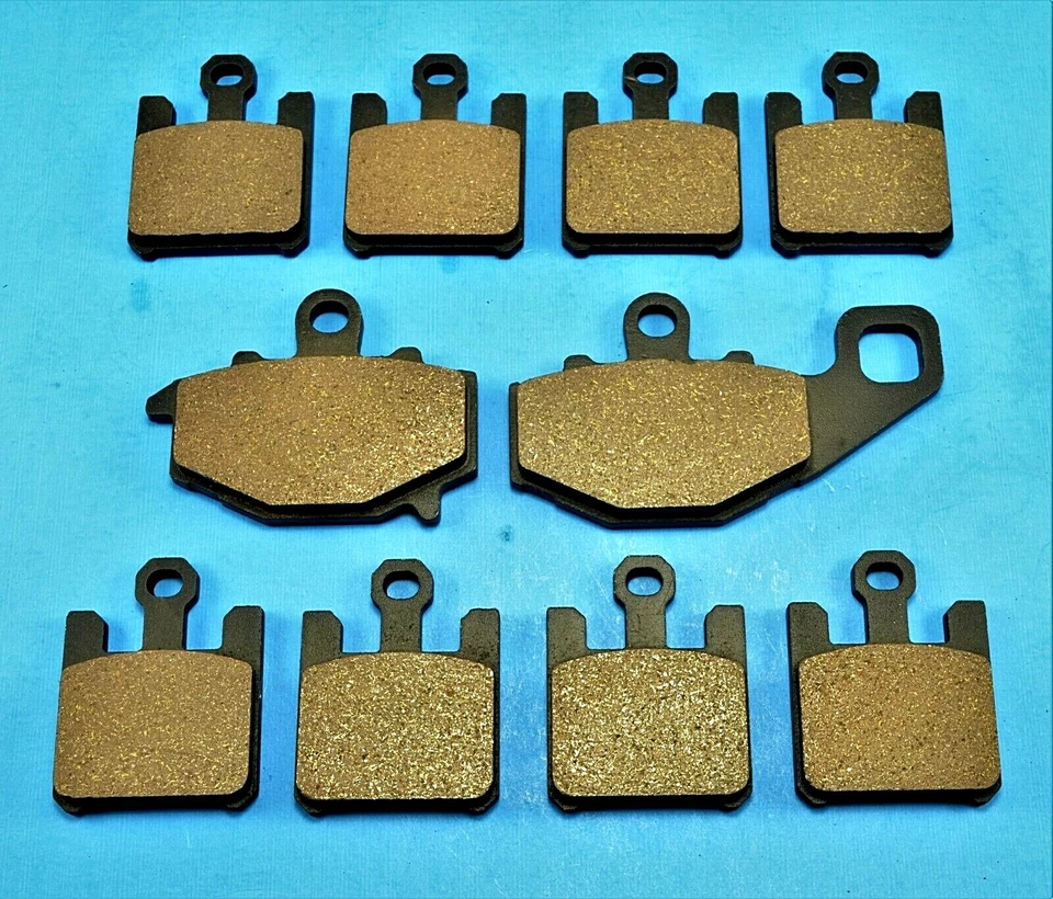 Pastilhas de freio dianteiras e traseiras para Kawasaki ZX10R ZX-10R Ninja ZX1000 2004 2005 06 2007 - Imagem 1 de 1
