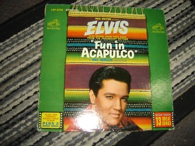 Elvis Presley - "Fun In Acapulco" 1968 USA Reissue Vinyl LP VG/G - Image 1 of 4