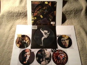 David Bowie Vinyl Picture Disc Lot New :Two 12"+ Five 7" Ziggy + More, See Pics! - Picture 1 of 14
