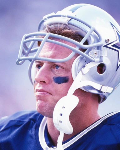 Dallas Cowboys TROY AIKMAN 8x10 Photo NFL Football Print Poster HOF 2006 Cover