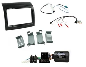 Kit de montaje adaptador antena controles dirección fascia doble Din para Fiat Ducato - Imagen 1 de 1
