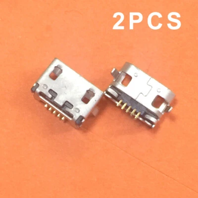 2x Micro USB Charging Port Charger For Dell Venue 10 Pro 5055 5000 USA - Image 1 of 4