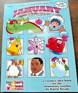 January Idea Book: A Creative Idea Book For Elementary Teacher - NEW & NLA! - Picture 1 of 2