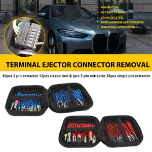 41-120 Terminal Removal Tool Kit Electrical Wire Connector Pin Ejector Extractor - Picture 1 of 21
