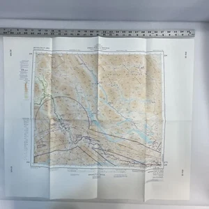 Smither Fort St James Canada 1983 Aeronautical Topographical Map OldPaperMaps - Picture 1 of 23