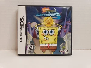 SpongeBob's Atlantis SquarePantis (Nintendo DS, 2007), NDS, CIB, Tested, Clean - Picture 1 of 4