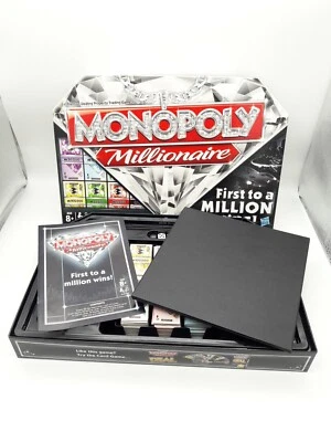 Monopoly millionaire Hasbro  board game 2012 8+ First to a million wins Complete - Image 1 of 4