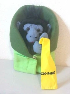 Wild Republic Zoo Babies Baby Gorilla Monkey Hand Puppet Plush 11" - Picture 1 of 3