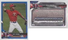 2018 Bowman Prospects Blue /150 Nick Gordon #BP49