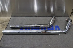 1999-2012 Yamaha Road Star 1600/1700 Hard-Krome 3 Inch Big Straights - Picture 1 of 16