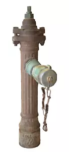 Rare Original Antique Eclip Eclipse #2A New York Fire Hydrant NY Collectible 22" - Picture 1 of 24