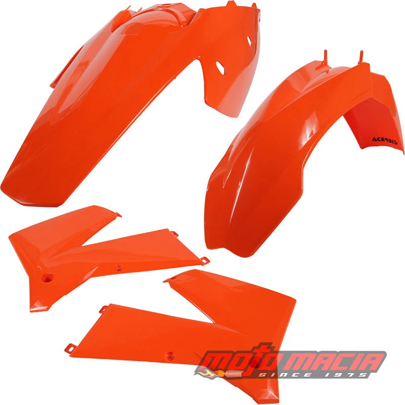 ACERBIS  PLASTIC KIT ORANGE KTM 400 EXC 4-Stroke 525 EXC 4-Stroke 250 EXC 250 Foto 1 de 1