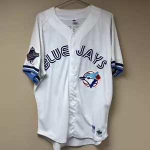 1993 Toronto Blue Jays World Series Jersey Russell Diamond 48 Signed Gaston 43 - Picture 1 of 8