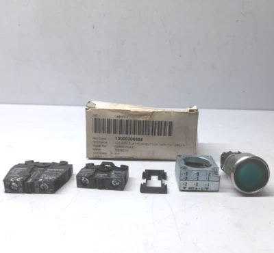 Botão Siemens 3SB3605-0AA41 verde iluminado 3SB3 605-0AA41 3SB36050AA41 - Imagem 1 de 4