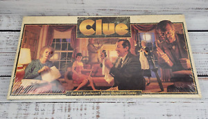 Vintage Clue Classic Detective Game Parker Brothers 1986 Factory Sealed New NIB