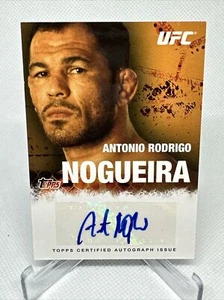 2010 Topps UFC Antonio Rogerio Nogueira Rookie Auto - Picture 1 of 2