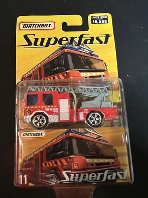 Matchbox - 2005 USA Superfast #11 - Dennis Sabre - Red Limited Edition - Image 1 of 4