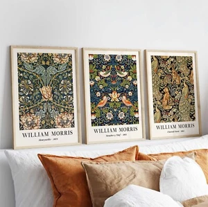Juego de 3 carteles de exposición Matisse estilo vintage estampados de galería de arte de pared - Imagen 1 de 6