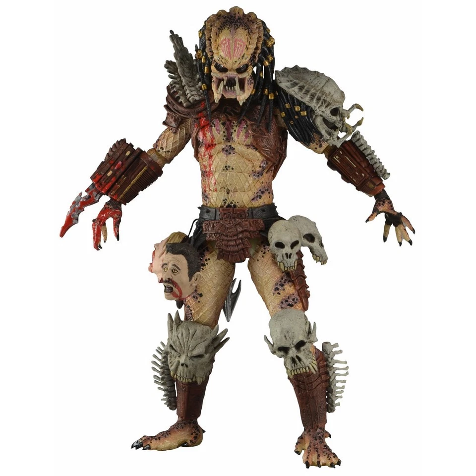 7" Bad Blood Predator Figure Dark Horse Action NECA Deluxe Series 12 Yautja 2014